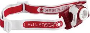 LED čelovka SEO 5 LED Lenser, 6106, červená