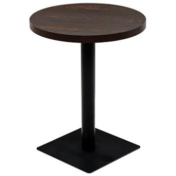 Bistro stůl MDF a ocel kulatý 60x75 cm (245609)
