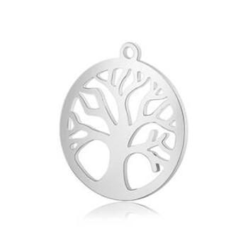 Šperky4U Ocelový přívěšek - strom života - OK1395-ST
