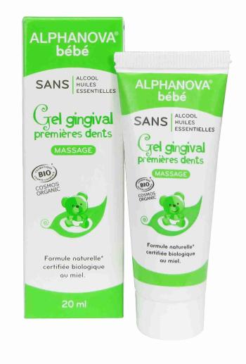 Alphanova Gel gingival na dětské zoubky BIO 20 ml