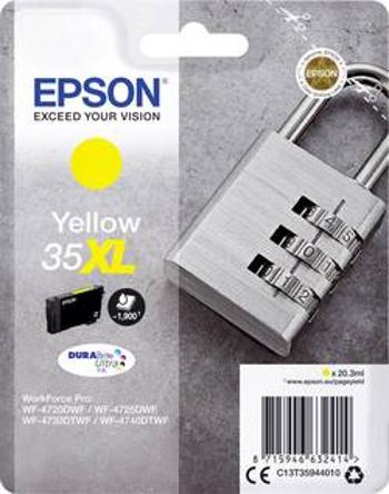 Epson Ink T3594, 35XL originál žlutá C13T35944010