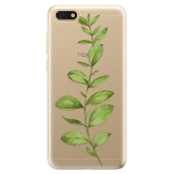 Odolné silikonové pouzdro iSaprio - Green Plant 01 - Huawei Honor 7S