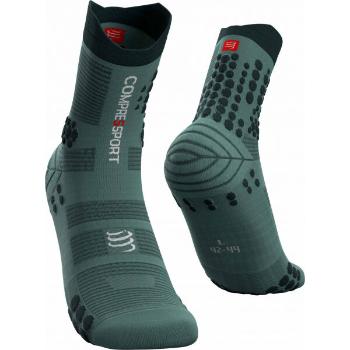 Compressport RACE V3.0 TRAIL Běžecké ponožky, stříbrná, velikost 39-41