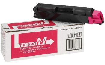 Kyocera toner TK-590M/ FS-C2026MFP/ C2126MFP/ 5 000 stran/ Magenta, TK-590M