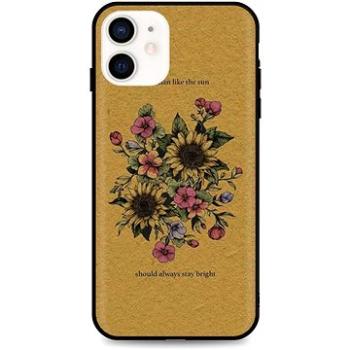 TopQ iPhone 12 mini silikon Bouquet 53284 (Sun-53284)