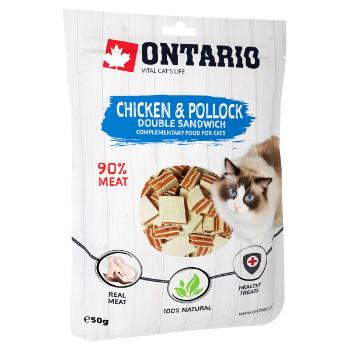 Ontario Chicken and Pollock Double Sandwich 50g