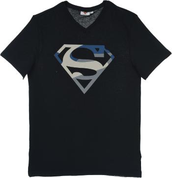 SUPERMAN - TMAVĚ MODRÉ CHLAPECKÉ TRIČKO Velikost: S