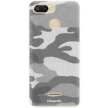 iSaprio Gray Camuflage 02 pro Xiaomi Redmi 6 (graycam02-TPU2_XiRmi6)