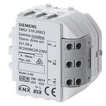 Termický hnací akční člen Siemens-KNX, 5WG15102KB23, 1 ks