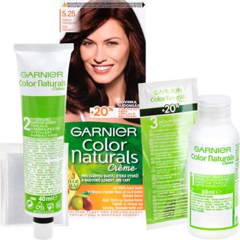 Garnier Color Naturals Creme barva na vlasy odstín 5.25 Light Opal Mahogany Brown