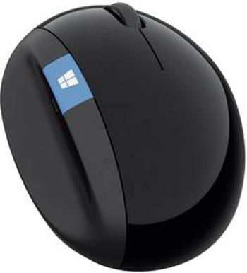 Optická Wi-Fi myš Microsoft Sculpt Ergonomic Mouse L6V-00003, ergonomická, černá