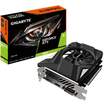 GIGABYTE GTX 1650 D6 4G, GV-N1656D6-4GD