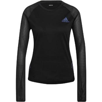 adidas ADIZERO LS Dámské sportovní tričko, černá, velikost XL