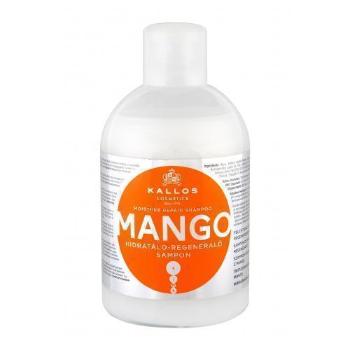 Kallos Cosmetics Mango 1000 ml šampon pro ženy na barvené vlasy; na oslabené vlasy; na poškozené vlasy; na suché vlasy; na nepoddajné vlasy