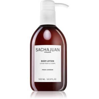 Sachajuan Fresh Lavender zvláčňující hydratační tělové mléko s vůní levandule 500 ml