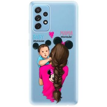 iSaprio Mama Mouse Brunette and Boy pro Samsung Galaxy A72 (mmbruboy-TPU3-A72)