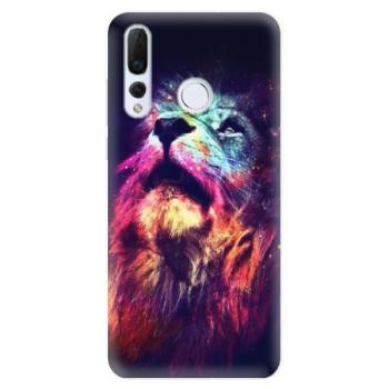 Odolné silikonové pouzdro iSaprio - Lion in Colors - Huawei Nova 4