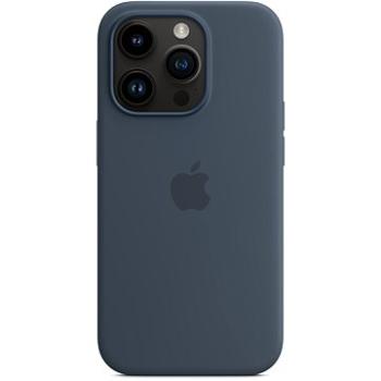 Apple iPhone 14 Pro Silikonový kryt s MagSafe bouřkově modrý (MPTF3ZM/A)
