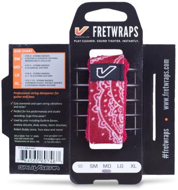 Gruvgear FretWraps Bandana Red Small