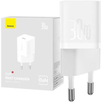 BASEUS Rychlonabíječka do sítě Baseus GaN5 Mini 30W EU bílá (CCGN070502)