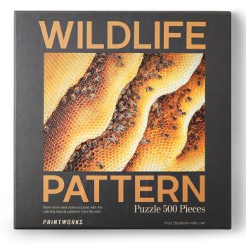Puzzle Vzory divočiny - Včela Printworks 500 dílků