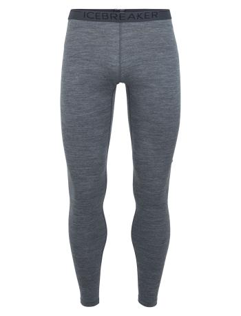 pánské merino spodky ICEBREAKER Mens 200 Oasis Leggings, Gritstone HTHR velikost: XXL