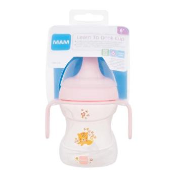 MAM Learn To Drink Cup 6m+ Blush 190 ml hrneček pro děti