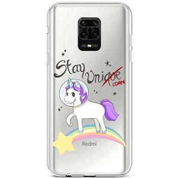 TopQ Xiaomi Redmi Note 9 Pro silikon Stay Unicorn 50076 (Sun-50076)