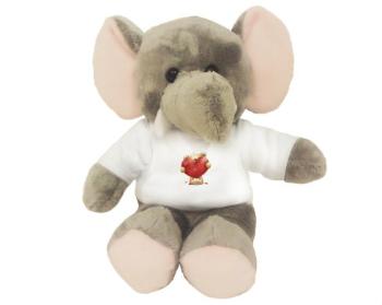 Plyšový slon Teddy with heart