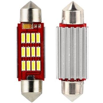 M-Style LED žárovka sufit 36mm 12V 12SMD CANBUS (4582-MS-046409)
