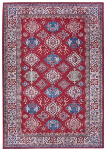 Nouristan - Hanse Home koberce Kusový koberec Asmar 104900 Red, Multicolored - 80x200 cm Červená