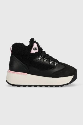 Sneakers boty Tommy Jeans Tommy Jeans Warm Hybrid Boot, černá barva