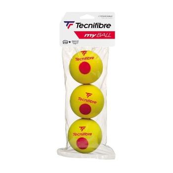 TECNIFIBRE MY BALLS Dětské tenisové míčky, žlutá, velikost