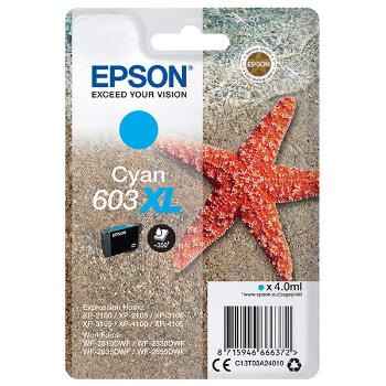 EPSON C13T03A24010 - originální cartridge, azurová, 4,0ml