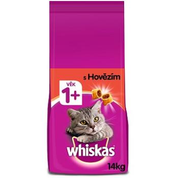 Whiskas granule hovězí pro dospělé kočky 14 kg (5900951014345)