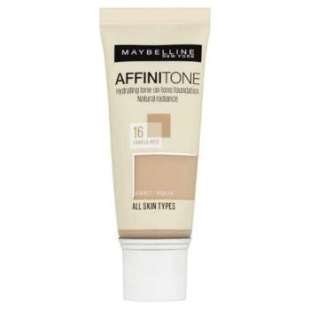 Maybelline Affinitone 30 ml make-up pro ženy 16 Vanilla Rose na všechny typy pleti; na dehydratovanou pleť