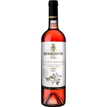 MIKROSVÍN Rulandské modré rosé pozdní sběr 2020, 0,75 l (8594011857910)