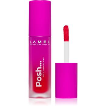 LAMEL Posh Matte Liquid Lip Stain dlouhotrvající matná tekutá rtěnka odstín 406 4 g