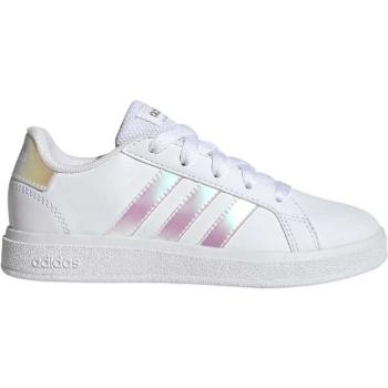 adidas GRAND COURT 2.0 K Dětské tenisky, bílá, velikost 37 1/3