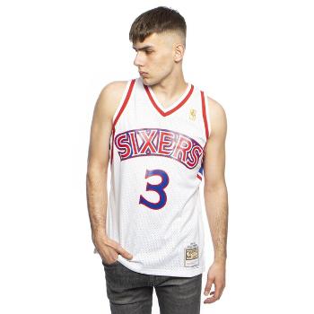 Mitchell & Ness Philadelphia 76ers #3 Allen Iverson white/white Swingman Jersey  - L