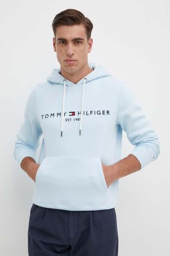 Mikina Tommy Hilfiger pánská, s kapucí, s aplikací, MW0MW11599