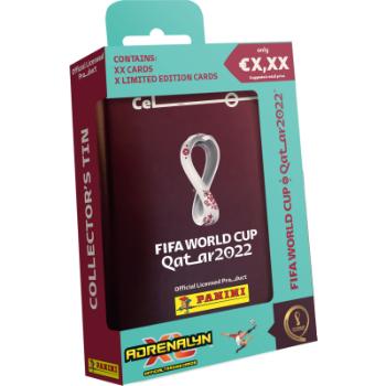 WORLD CUP 2022 - ADRENALYN - plechová krabička - oranžová