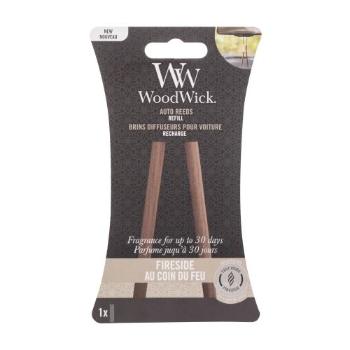 WoodWick Fireside Auto Reeds 1 ks vůně do auta unisex