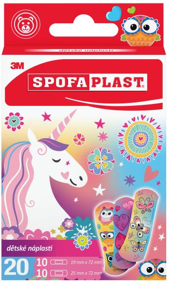 Spofaplast Spofaplast 119 Dětské náplasti – dívčí motiv 20 ks