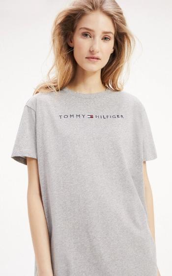 Tommy Hilfiger Tommy Hilfiger dámská šedá noční košile RN DRESS HALF SLEEVE