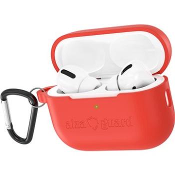 AlzaGuard Skinny Silicone Case pro Airpods Pro 2022 červené (AGD-ACSS4R)