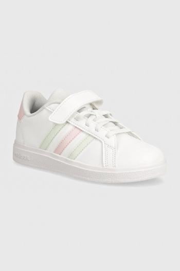 Dětské sneakers boty adidas GRAND COURT 2.0 EL C bílá barva, IE5993