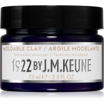 Keune 1922 Moldable Clay tvarující matná hlína do vlasů 75 ml