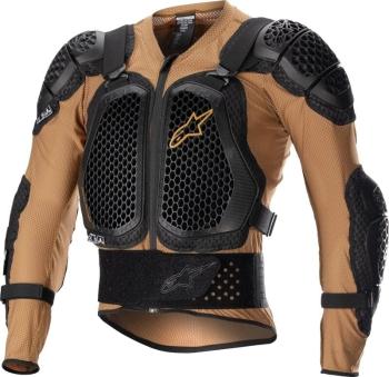 Alpinestars Chránič těla Bionic Action V2 Protection Jacket Sand Black/Tangerine XL