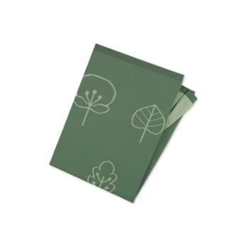 Sterntaler Organická pletená mazlící deka tmavě zelená 100 x 75 cm